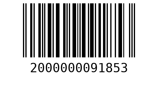 Штрихкод 2000000091853