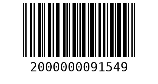 Штрихкод 2000000091549