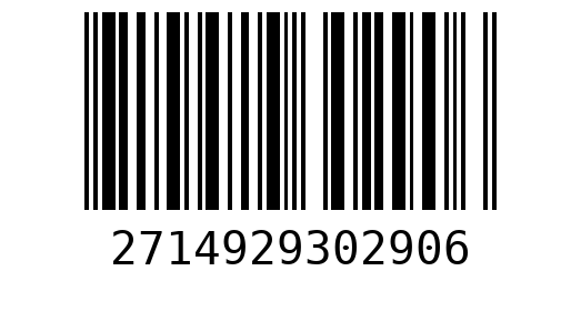 Штрихкод 2714929302906