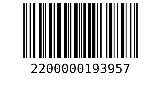 Штрихкод 2200000193957