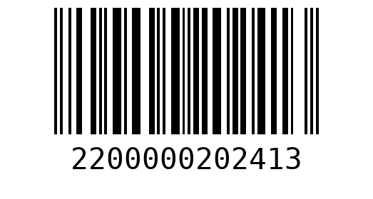 Штрихкод 2200000202413