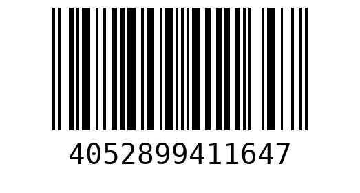 Штрихкод 4052899411647