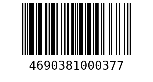 Штрихкод 4690381000377