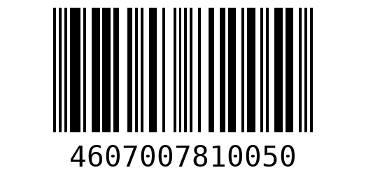 Штрихкод 4607007810050
