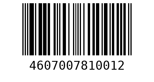 Штрихкод 4607007810012