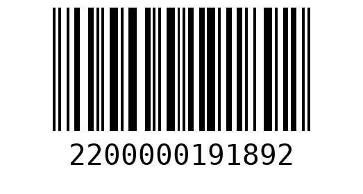 Штрихкод 2200000191892