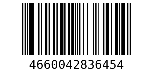 Штрихкод 4660042836454