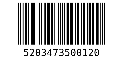 Штрихкод 5203473500120