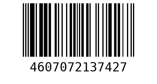 Штрихкод 4607072137427