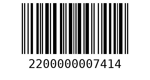 Штрихкод 2200000007414