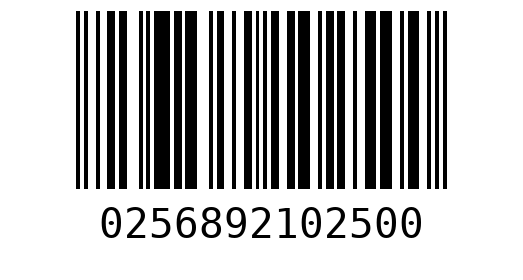 Штрихкод 025689210250