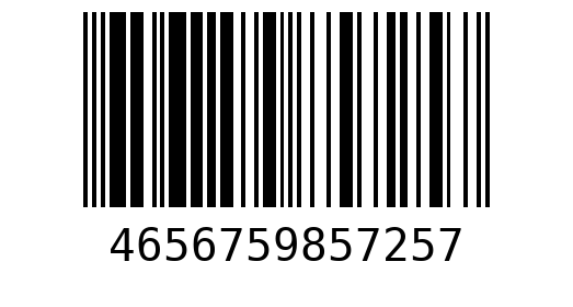 Штрихкод 4656759857257