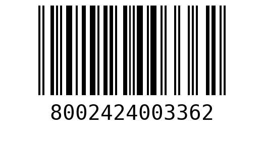 Штрихкод 8002424003362
