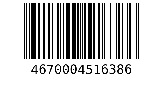 Штрихкод 4670004516386