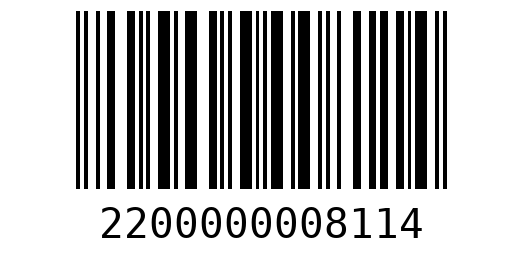 Штрихкод 2200000008114