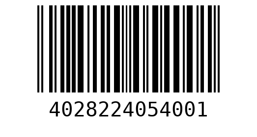 Штрихкод 4028224054001