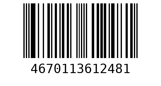 Штрихкод 4670113612481