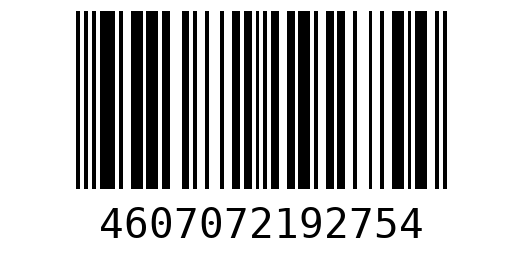 Штрихкод 4607072192754