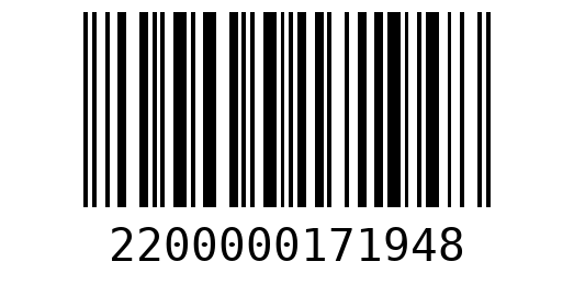 Штрихкод 2200000171948