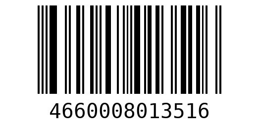 Штрихкод 4660008013516
