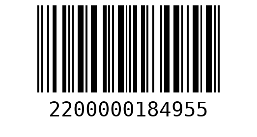 Штрихкод 2200000184955