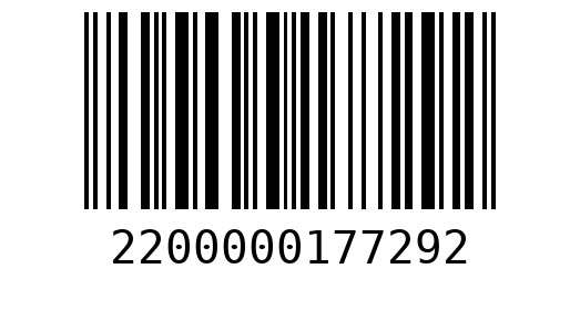 Штрихкод 2200000177292