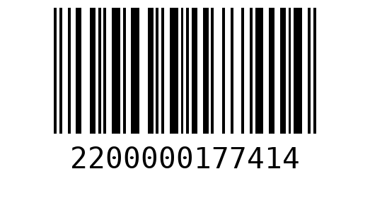 Штрихкод 2200000177414