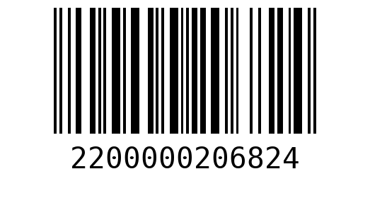 Штрихкод 2200000206824
