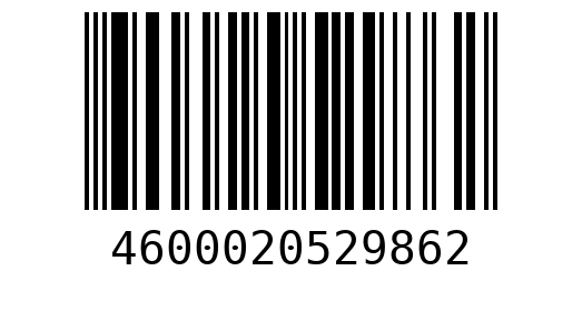 Штрихкод 4600020529862