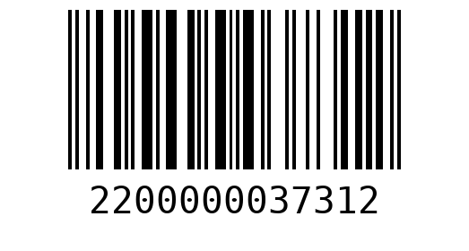 Штрихкод 2200000037312