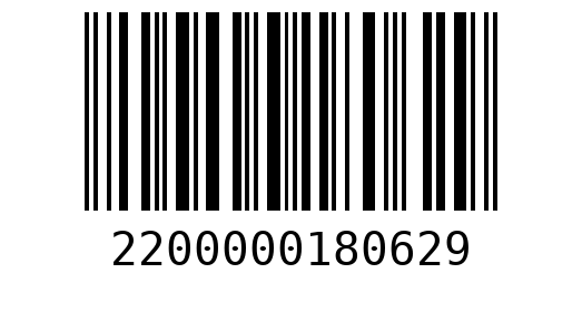 Штрихкод 2200000180629