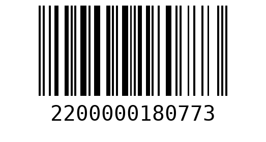 Штрихкод 2200000180773