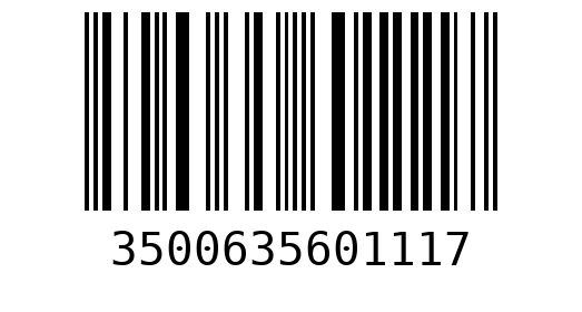 Штрихкод 3500635601117