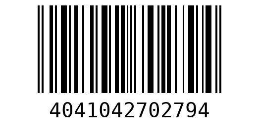 Штрихкод 4041042702794