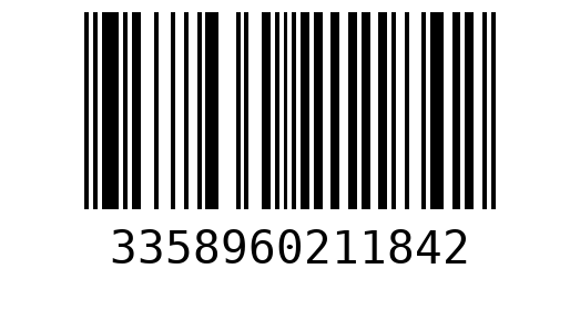 Штрихкод 3358960211842