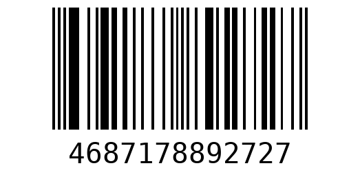 Штрихкод 4687178892727