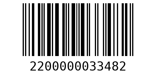 Штрихкод 2200000033482