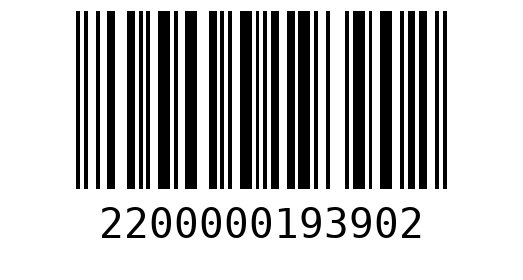 Штрихкод 2200000193902