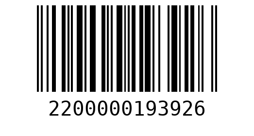 Штрихкод 2200000193926