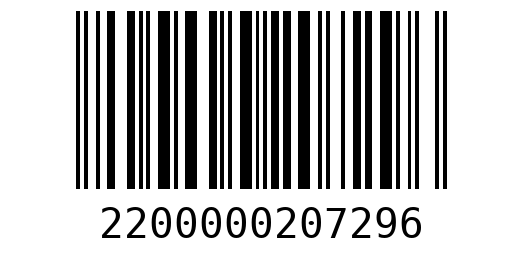 Штрихкод 2200000207296