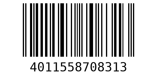 Штрихкод 4011558708313