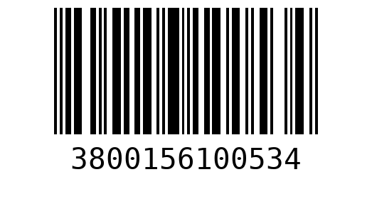Штрихкод 3800156100534