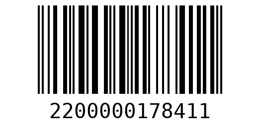 Штрихкод 2200000178411