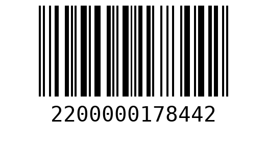 Штрихкод 2200000178442