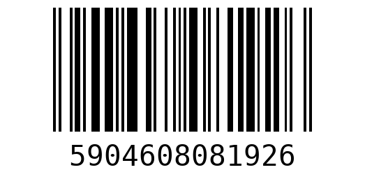 Штрихкод 5904608081926