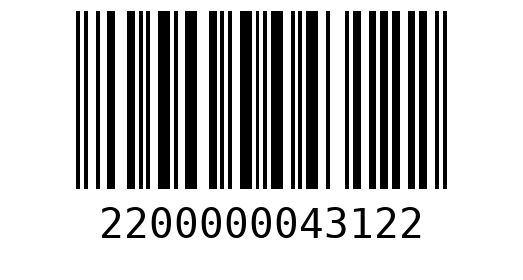 Штрихкод 2200000043122