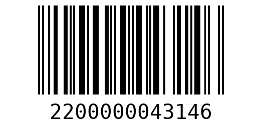 Штрихкод 2200000043146