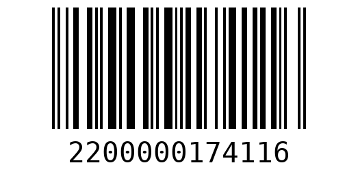 Штрихкод 2200000174116