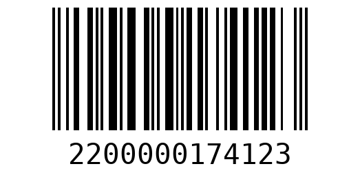 Штрихкод 2200000174123
