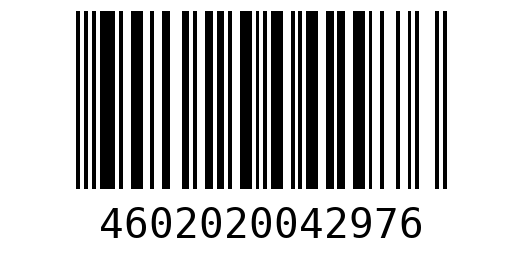 Штрихкод 4602020042976